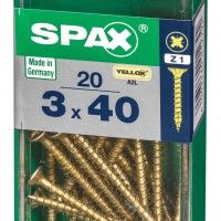 SPAX CP YELLOX 3x40mm S SPAX CP YELLOX 3x40mm S