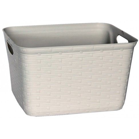 Cesto Rattan Beje 29x22,5x19cm Cesto Rattan Beje 29x22,5x19cm