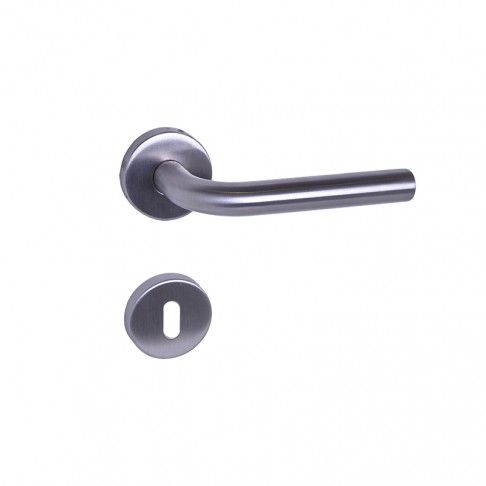 Puxador de Porta 8002; Inox Escovado Puxador de Porta 8002; Inox Escovado