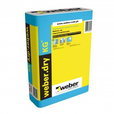 Argamassa Impermeabilizao Weber Dry KG 25kg