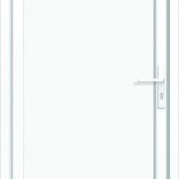 Porta Exterior PVC Direita 100x210cm Porta Exterior PVC Direita 100x210cm