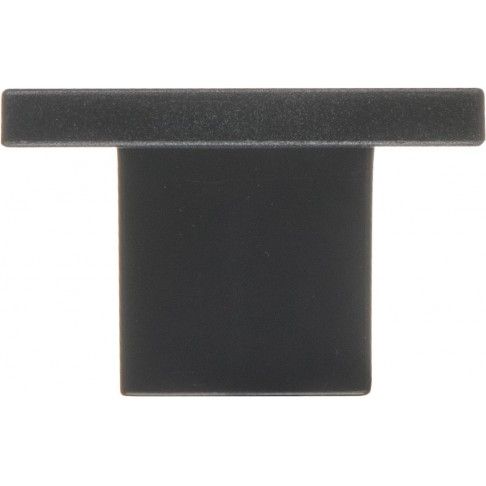Puxador Móvel Quadrado Plástico 31mm Preto Puxador Móvel Quadrado Plástico 31mm Preto