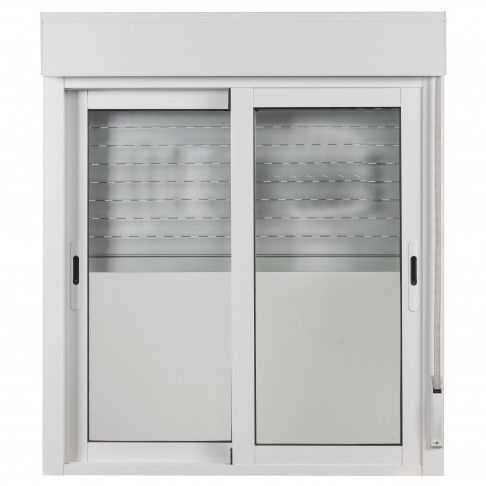 Janela Alumínio Correr Vidro Térmico C/ Estore Janela Alumínio Correr Vidro Térmico C/ Estore