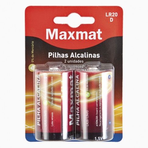 Pilha Alcalina LR20 Pilha Alcalina LR20
