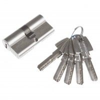 Cilindro Chave Pontos T60 30x50mm Niquelado Cilindro Chave Pontos T60 30x50mm Niquelado