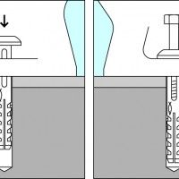 Conjunto Fischer Fixação Sanitários Latão Conjunto Fischer Fixação Sanitários Latão