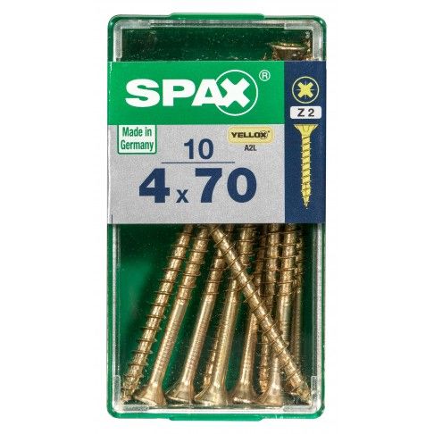 SPAX CP YELLOX 4x70mm S SPAX CP YELLOX 4x70mm S