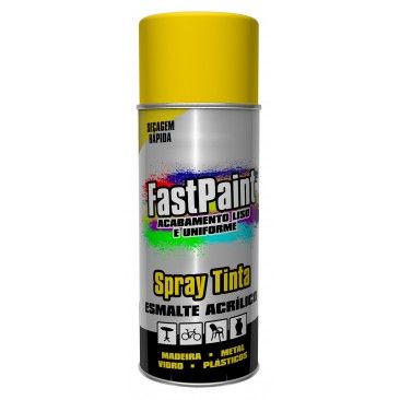 Spray Fastpaint Ral 1023 Amarelo 400ml