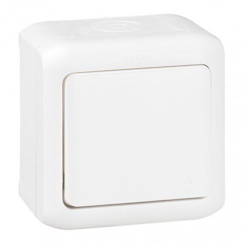 Comutador Escada Série Forix Ip44 Branco Comutador Escada Série Forix Ip44 Branco