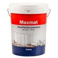 Tinta Interior Branca Lisa Mate 5L