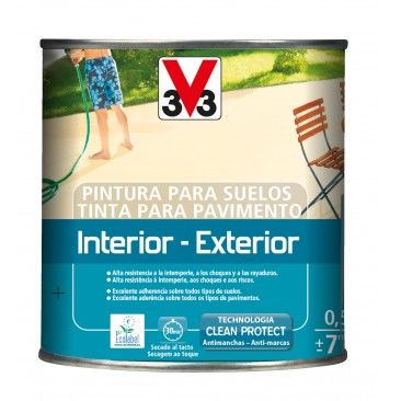 Tinta Pavimento Interior/Exterior Cinza Escuro 0,5L