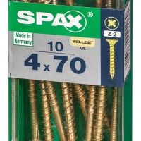 SPAX CP YELLOX 4x70mm S SPAX CP YELLOX 4x70mm S