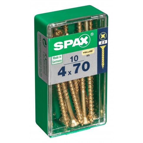 SPAX CP YELLOX 4x70mm S SPAX CP YELLOX 4x70mm S