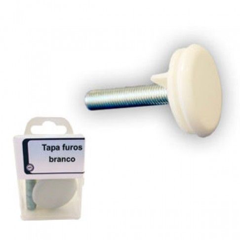 Tapa Furos Branco Tapa Furos Branco