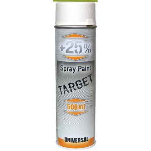 Spray Target RAL 9005 Branco Mate 500ml Spray Target RAL 9005 Branco Mate 500ml