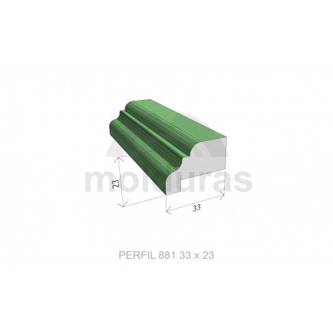 Remate Superior Abeto Natural 33x23x3000mm Remate Superior Abeto Natural 33x23x3000mm