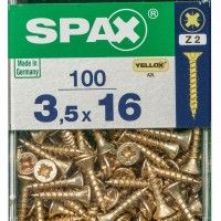 SPAX CP YELLOX 3,5x16mm M SPAX CP YELLOX 3,5x16mm M
