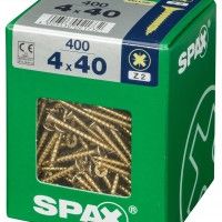 SPAX CP YELLOX 4x40mm XL SPAX CP YELLOX 4x40mm XL