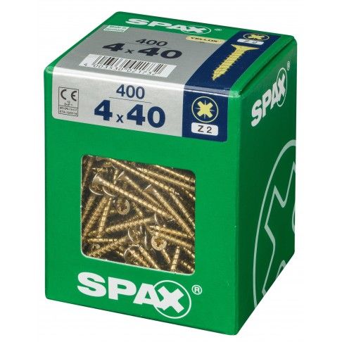 SPAX CP YELLOX 4x40mm XL SPAX CP YELLOX 4x40mm XL