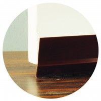 Perfil Borracha Flexível Castanho Perfil Borracha Flexível Castanho