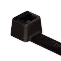 Abraçadeiras Serrilha 100x2,5mm Preto 50 unidades Abraçadeiras Serrilha 100x2,5mm Preto 50 unidades