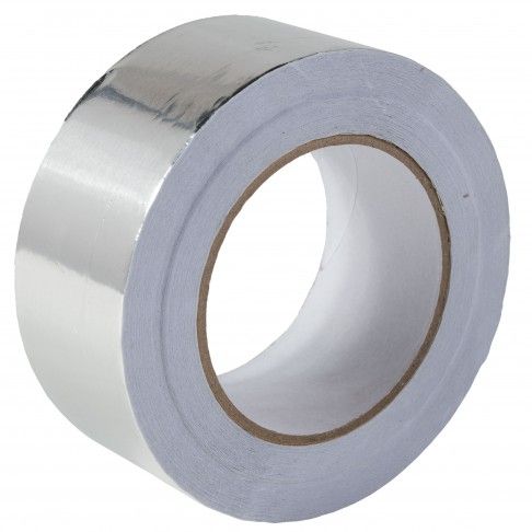 FITA ALUMINIO ADESIVA SILICONADO c/papel 50M FITA ALUMINIO ADESIVA SILICONADO c/papel 50M