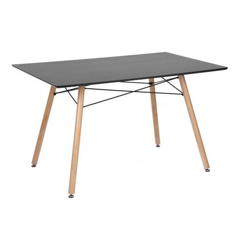 Mesa Londres 120*80cm Preto Mesa Londres 120*80cm Preto