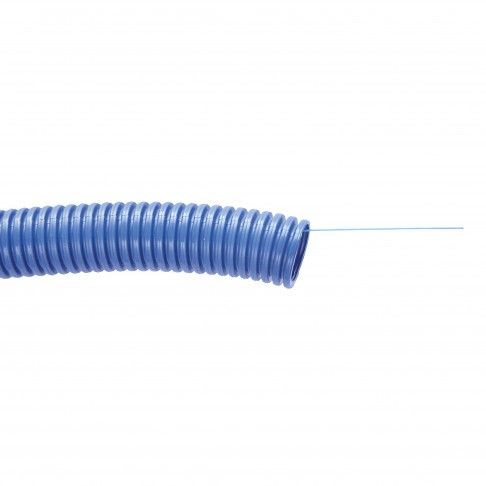 Tubo Anelado C/Guia 25mm Azul 50m Tubo Anelado C/Guia 25mm Azul 50m
