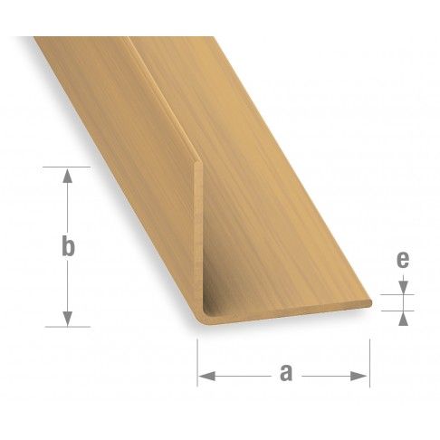 Perfil Ângulo PVC Carvalho 30x30mm-2,6m Perfil Ângulo PVC Carvalho 30x30mm-2,6m