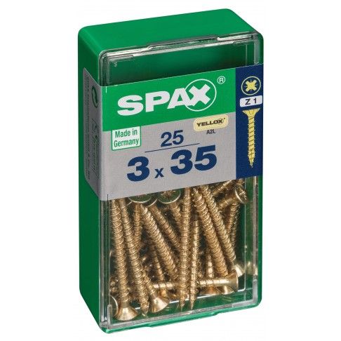 SPAX CP YELLOX 3x35mm S SPAX CP YELLOX 3x35mm S