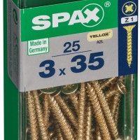 SPAX CP YELLOX 3x35mm S SPAX CP YELLOX 3x35mm S