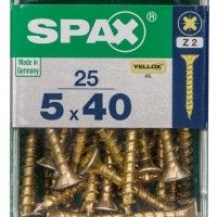 SPAX CP YELLOX 5x40mm M SPAX CP YELLOX 5x40mm M