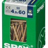 SPAX CP YELLOX 4,5x60mm L SPAX CP YELLOX 4,5x60mm L