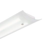 Armadura Led Vidro Fosco 2x14w 90cm Armadura Led Vidro Fosco 2x14w 90cm
