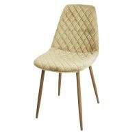Cadeira Virginia 45x53x85cm Bege Cadeira Virginia 45x53x85cm Bege