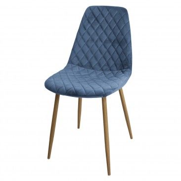 Cadeira Virginia 45x53x85cm Azul