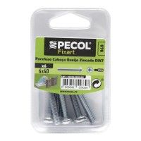 Parafuso Cabeça Q. Ph M6x40 Fe Zn Bl 6 Parafuso Cabeça Q. Ph M6x40 Fe Zn Bl 6