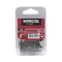 Parafuso Aglomerado Cabeça Embeber Pz 4x20 Oxi Bl 25 Parafuso Aglomerado Cabeça Embeber Pz 4x20 Oxi Bl 25