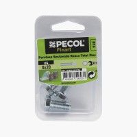 Parafuso Sextavado Rosca Total 6.8 M8x20 Zn Bl 4 Parafuso Sextavado Rosca Total 6.8 M8x20 Zn Bl 4