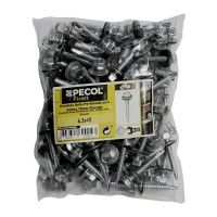 Parafuso Atp C/A18 Aço Zn 6,3x40 - Saco 100 unidades Parafuso Atp C/A18 Aço Zn 6,3x40 - Saco 100 unidades