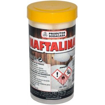 Bolas Naftalina Frasco 120-160g