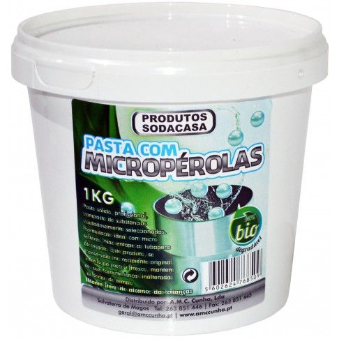 Lava Mãos Pasta C/Microperolas 1kg Lava Mãos Pasta C/Microperolas 1kg