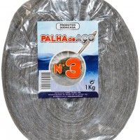 Palha De Aço Nº3 1kg Palha De Aço Nº3 1kg
