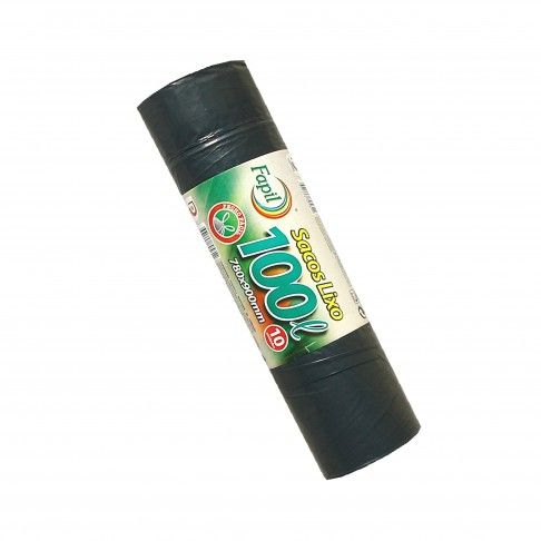 Sacos Lixo 100l Fapil Fecho Fácil 10un Sacos Lixo 100l Fapil Fecho Fácil 10un