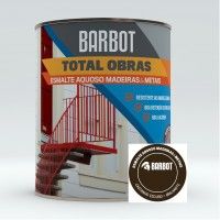 Esmalte Obras Aquoso Brilhante Castanho Escuro 0,75L Esmalte Obras Aquoso Brilhante Castanho Escuro 0,75L