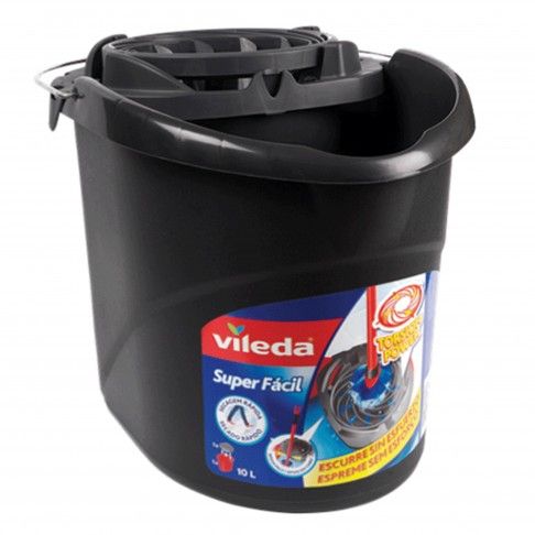 Balde Superfácil C/Espremedor Cinza 10l Balde Superfácil C/Espremedor Cinza 10l