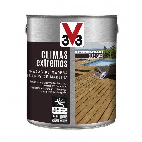 Proteção Terraço Climas Extremos Aqua Teca 0,75l Proteção Terraço Climas Extremos Aqua Teca 0,75l