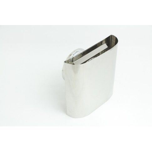 Chapéu Parede Inox 80mm Chapéu Parede Inox 80mm