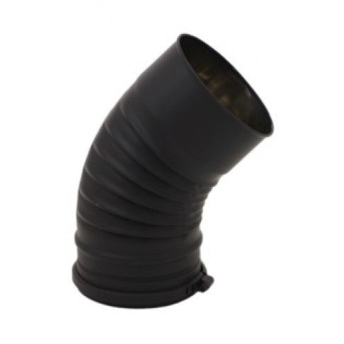 Curva Inox Negro 45º Diam.120mm Curva Inox Negro 45º Diam.120mm