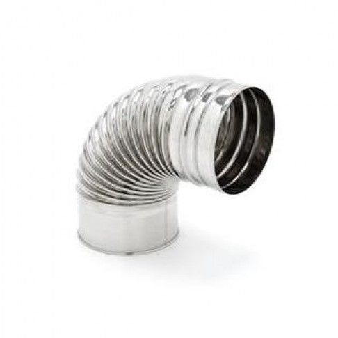 Curva Inox 90º Diam.120mm Curva Inox 90º Diam.120mm